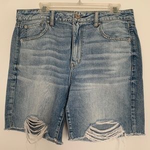 American Eagle Hi-Rise Tom Girl Bermuda